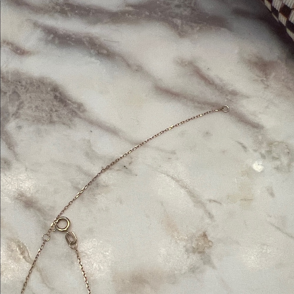 Au Rate Connection Necklace -Elegant Gold Interlocking Circle Necklace - Picture 8 of 8